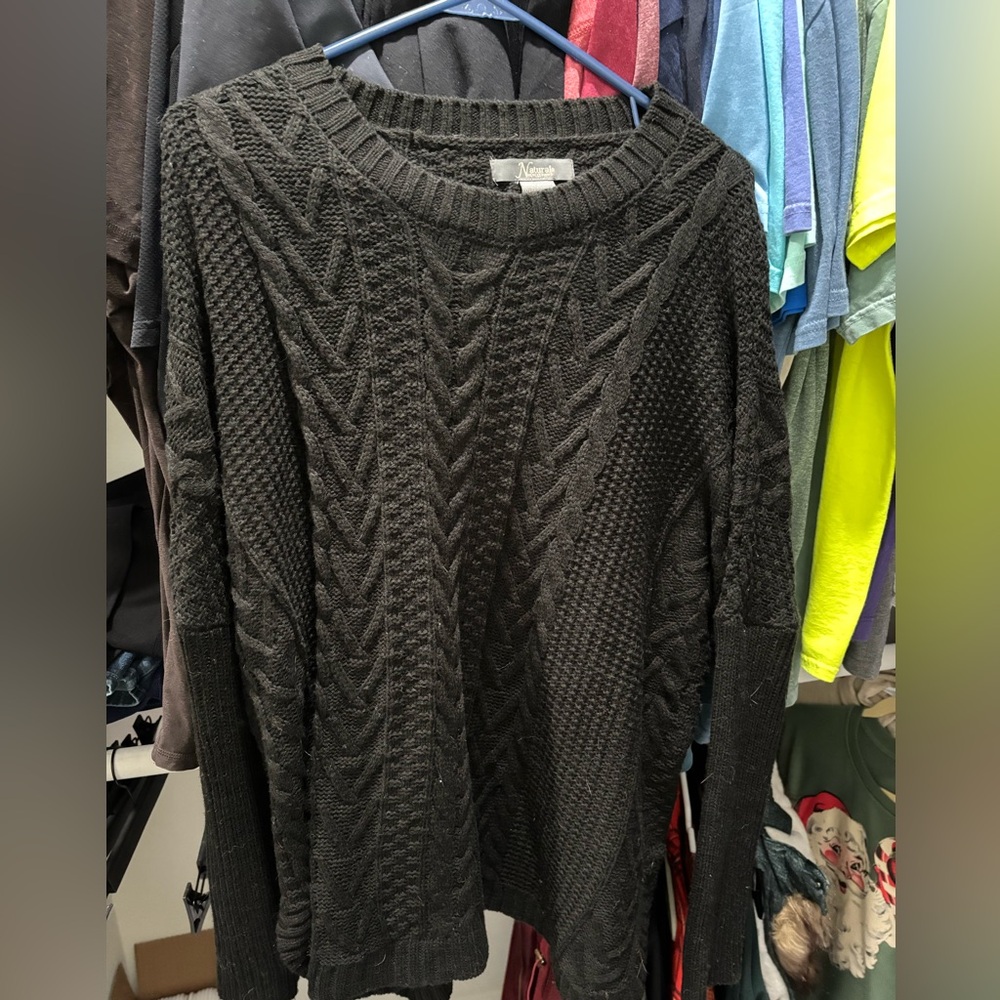 Black sweater